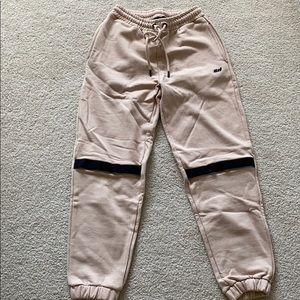Velcro strap sweatpants
